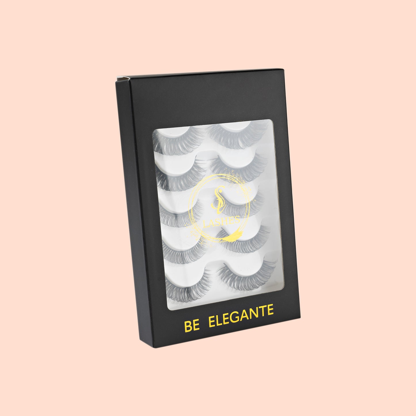 SILASHES Russian Volume Strip Eyelashes “BE ELEGANTE”, Mink Lashes