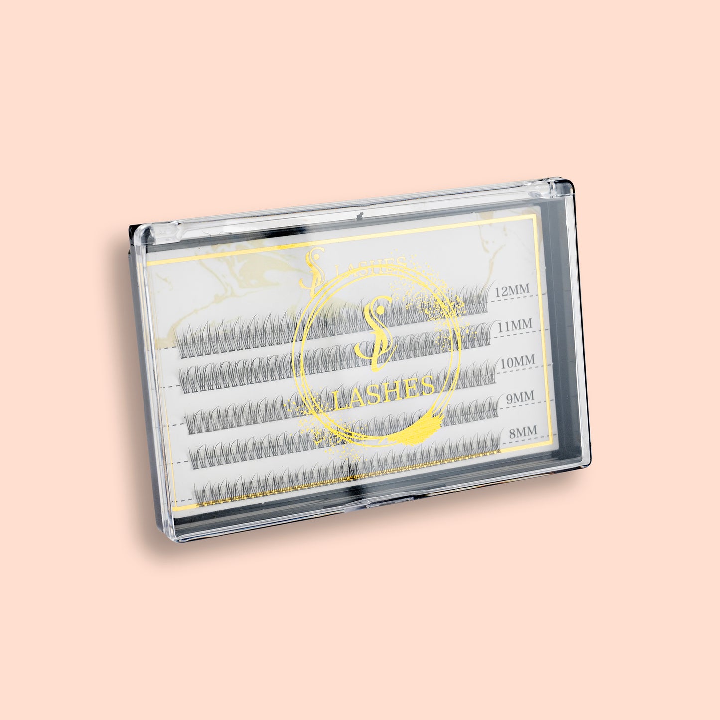 Natural C curl DIY lash extensions 8mm-12mm