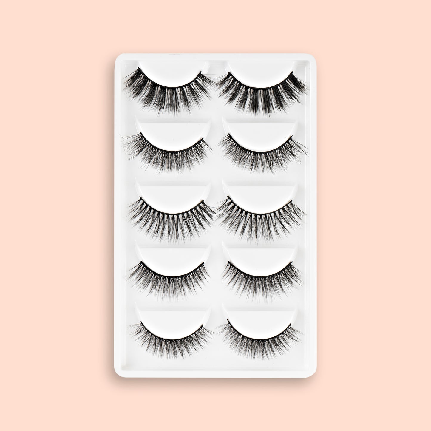 SILASHES False Eyelashes, Mink Lashes, 3D Russian Volume. 5