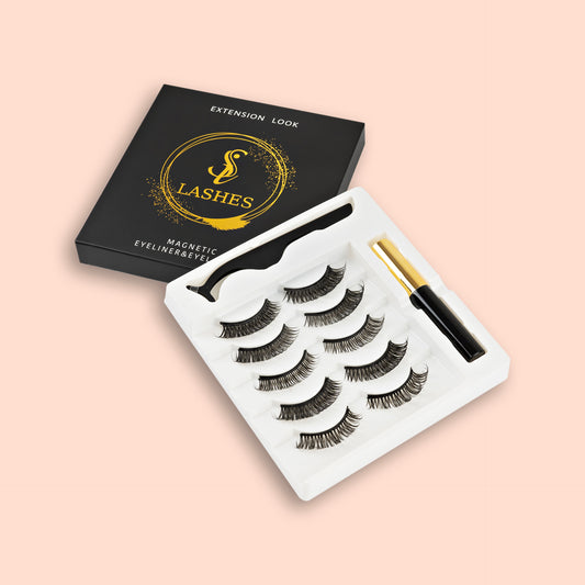 SILASHES Russian Volume Magnetic Eyelashes “Extension Look” Kit