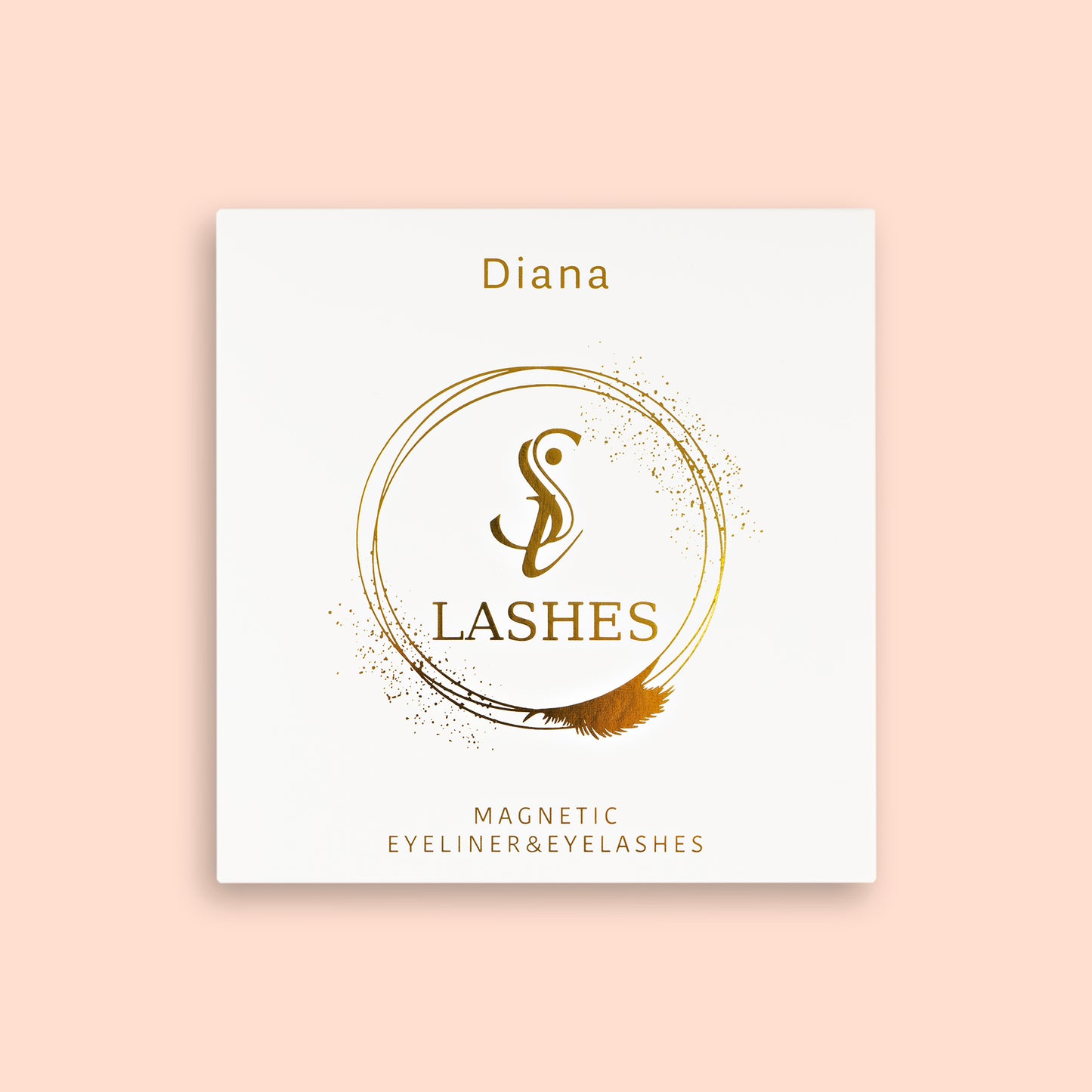 SILASHES 5 Pairs Magnetic Eyeliner & Eyelashes “Diana" Kit